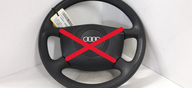 Audi A6 4B C5 Lenkrad Airbaglenkrad Plastik 4 Speichen